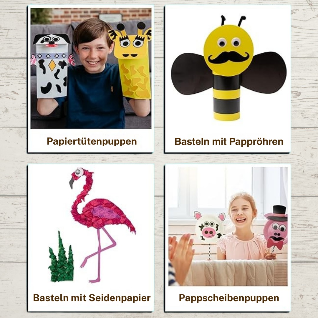 20 Bastell-Sets für Kinder