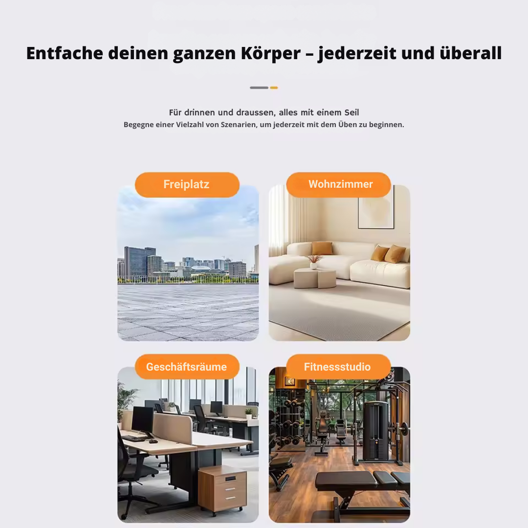 Kabelloses Trainingsseil