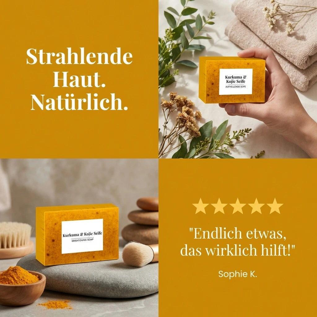Kurkuma Kojic Seife